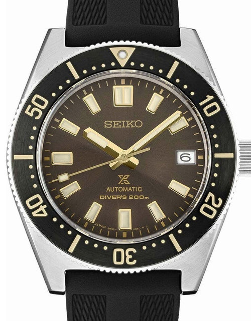 Seiko Prospex 1965 Diver's Modern Re-Interpretation Automatic Brown Dial Black Rubber Strap Watch For Men - SPB147J1 wholesalehk.shop