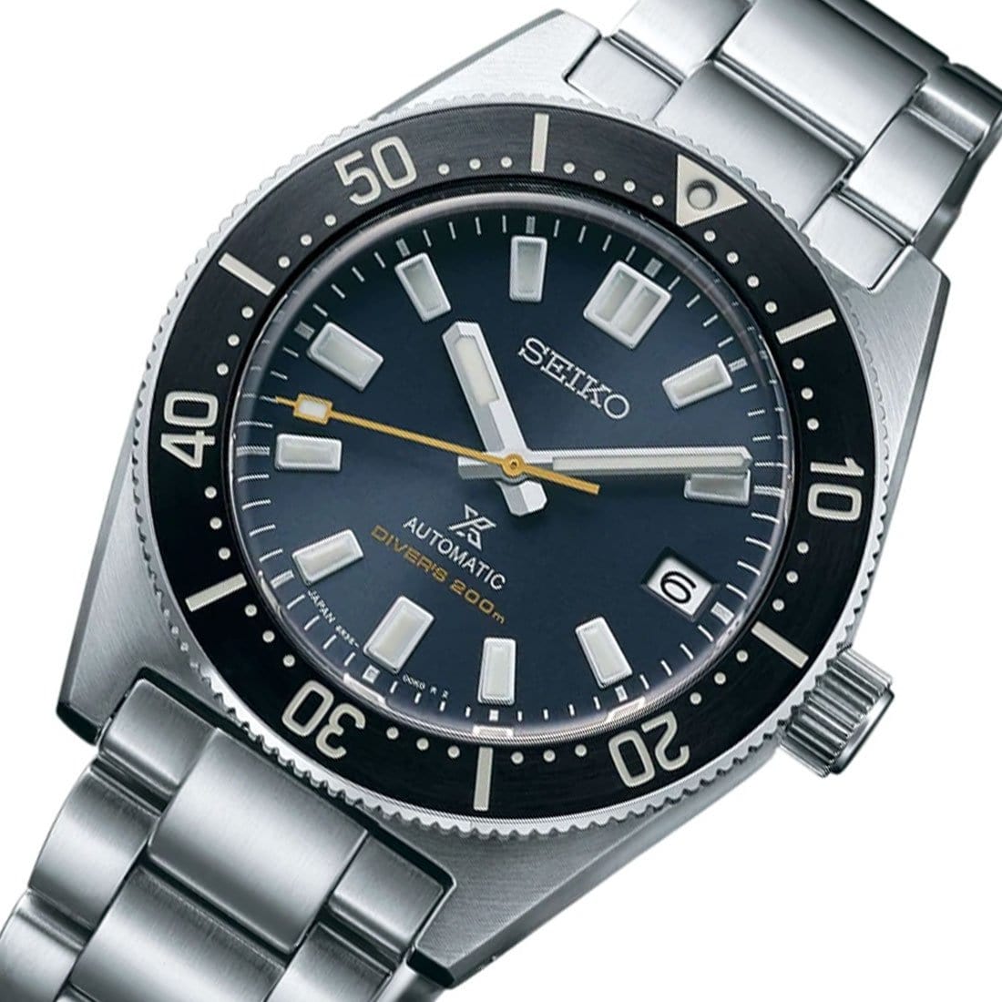 Seiko Prospex Automatic 1965 Dive 55th Anniversary Limited Edtion Blue Dial Silver Steel Strap Watch For Men - SPB149J1 wholesalehk.shop