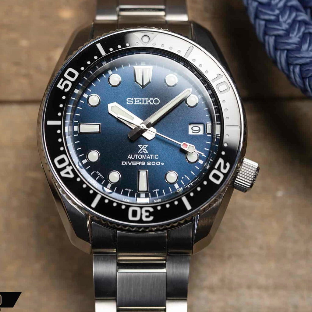 Seiko Prospex Sea Automatic Diver Green Dial Silver Steel Strap Watch For Men - SPB187J1 wholesalehk.shop