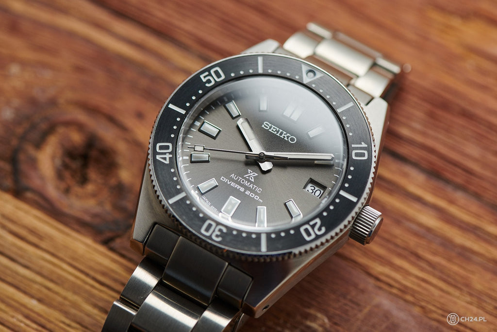 Seiko Prospex 1965 Modern Re Interpretation Automatic Black Dial Silver Steel Strap Watch For Men - SPB143J1 wholesalehk.shop