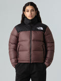 2026 New Arrival Giacca Retro Nuptse Squadrato da Donna Viola wholesalehk.shop