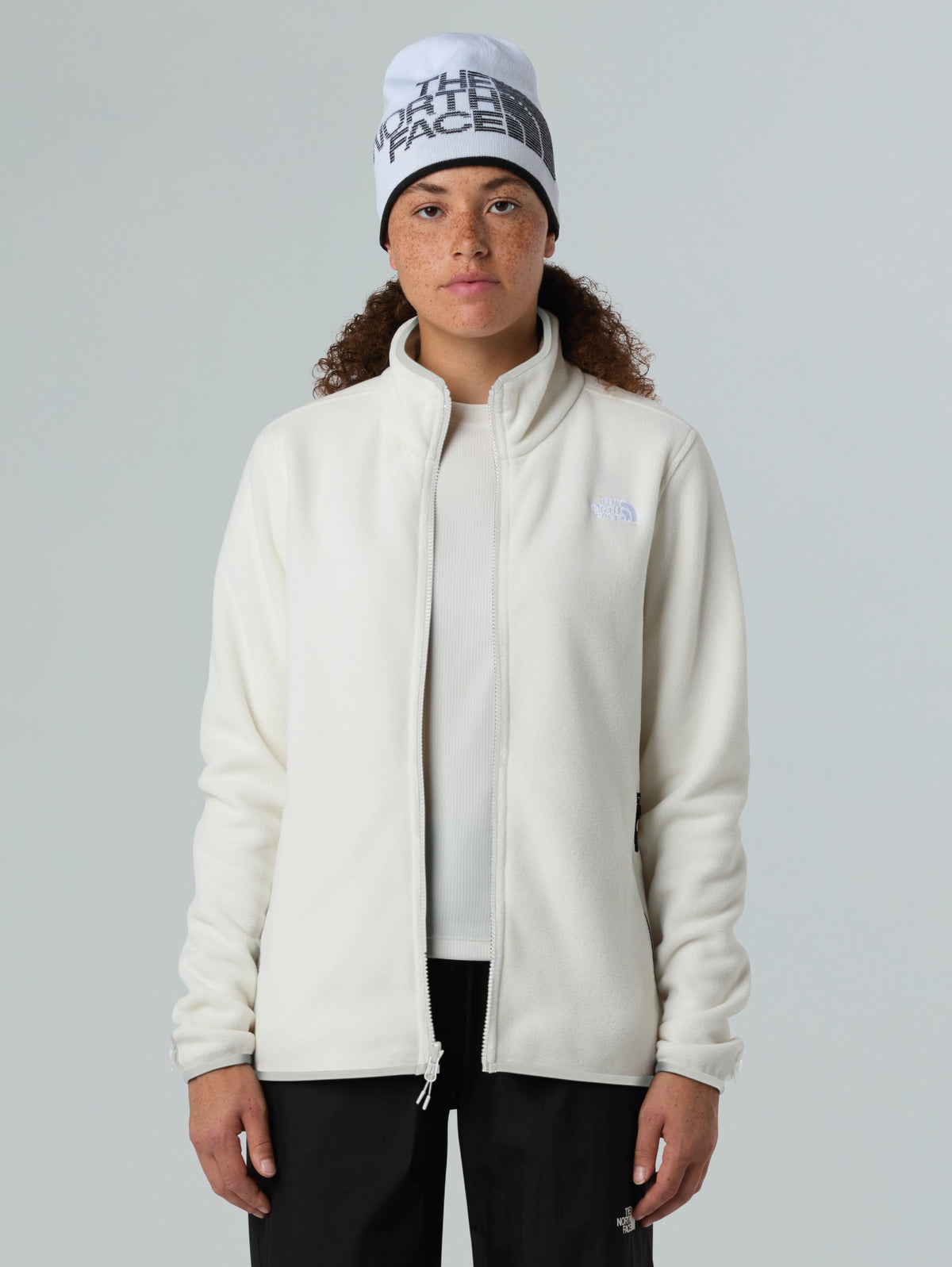 2026 New Arrival Pile in Poliestere Riciclato Glacier Bianco wholesalehk.shop