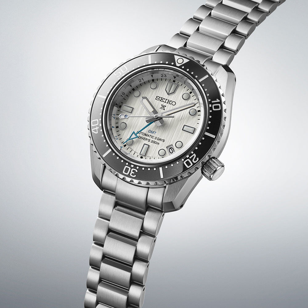 Seiko Prospex Sea Arctic Ocean GMT Limited Edition Silver Dial Silver Steel Strap Watch For Men - SPB439J1 wholesalehk.shop