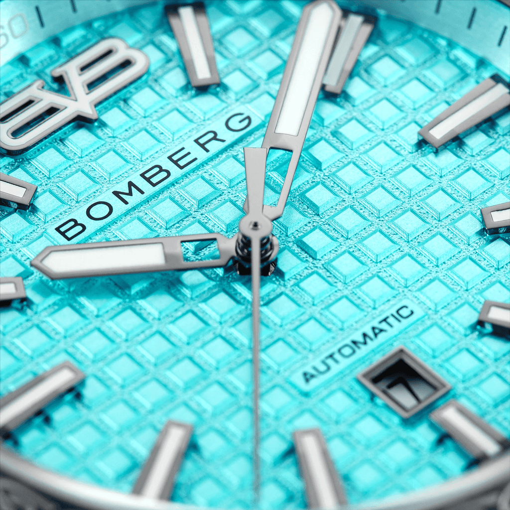 Bomberg Men's Bolt-68 NEO Automatic Teal Lagoon Watch wholesalehk.shop