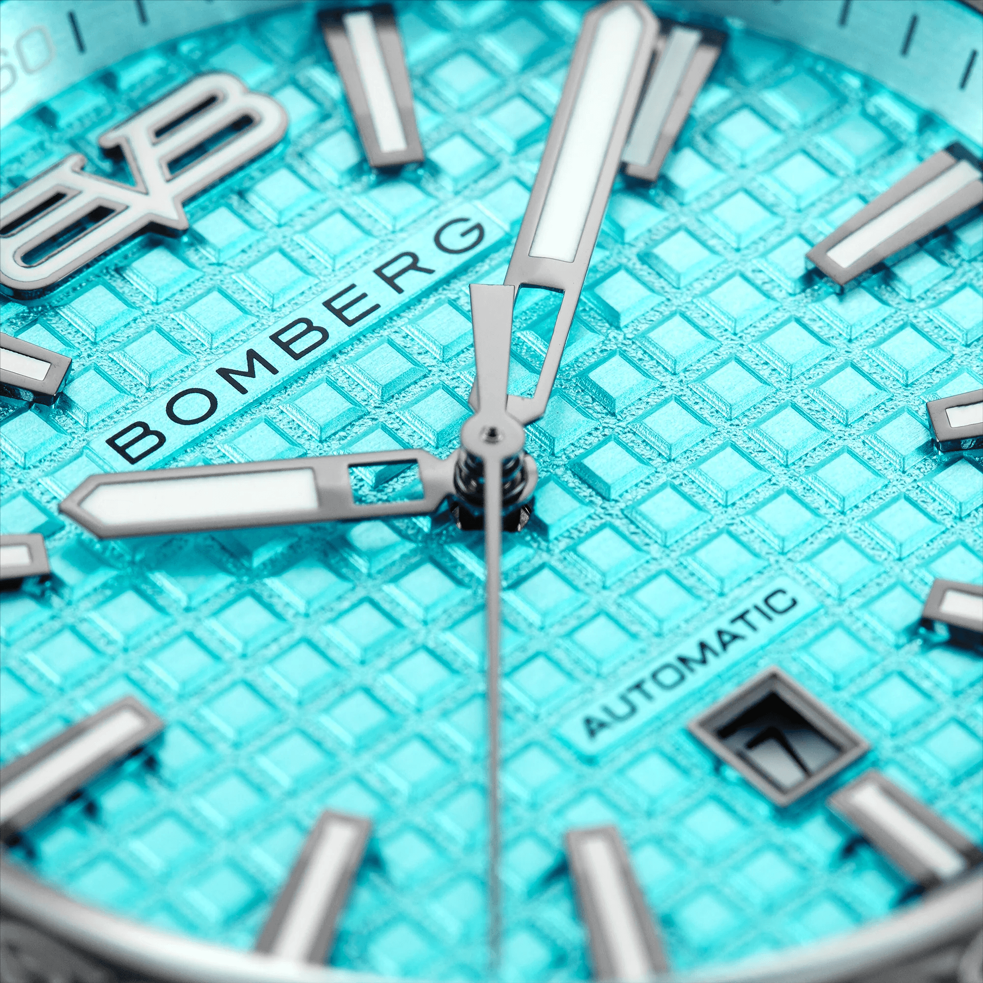 Bomberg Men's Bolt-68 NEO Automatic Teal Lagoon Watch wholesalehk.shop