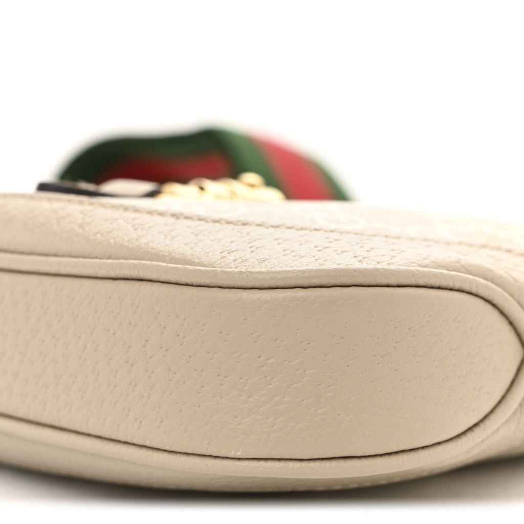 GG Supreme Monogram Textured Dollar Calfskin Mini Jackie 1961 Hobo Beige Mystic White Oatmeal £¨ Direct shipment via from wholesalehk.shop