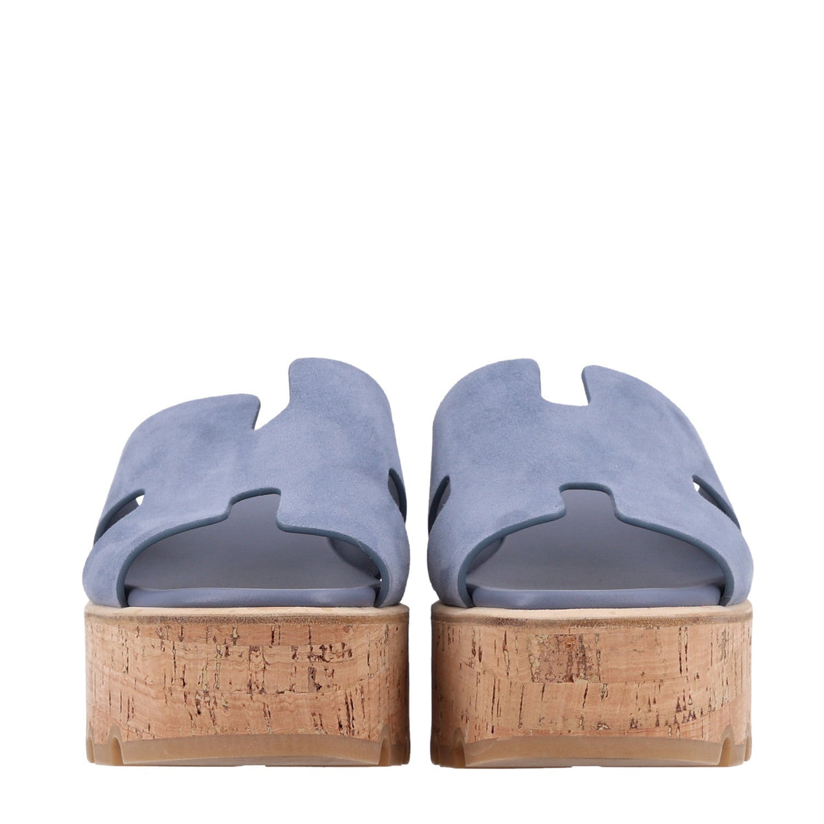 Suede Goatskin Cork Eze 30 Sandals 38 Bleu Grignon wholesalehk.shop