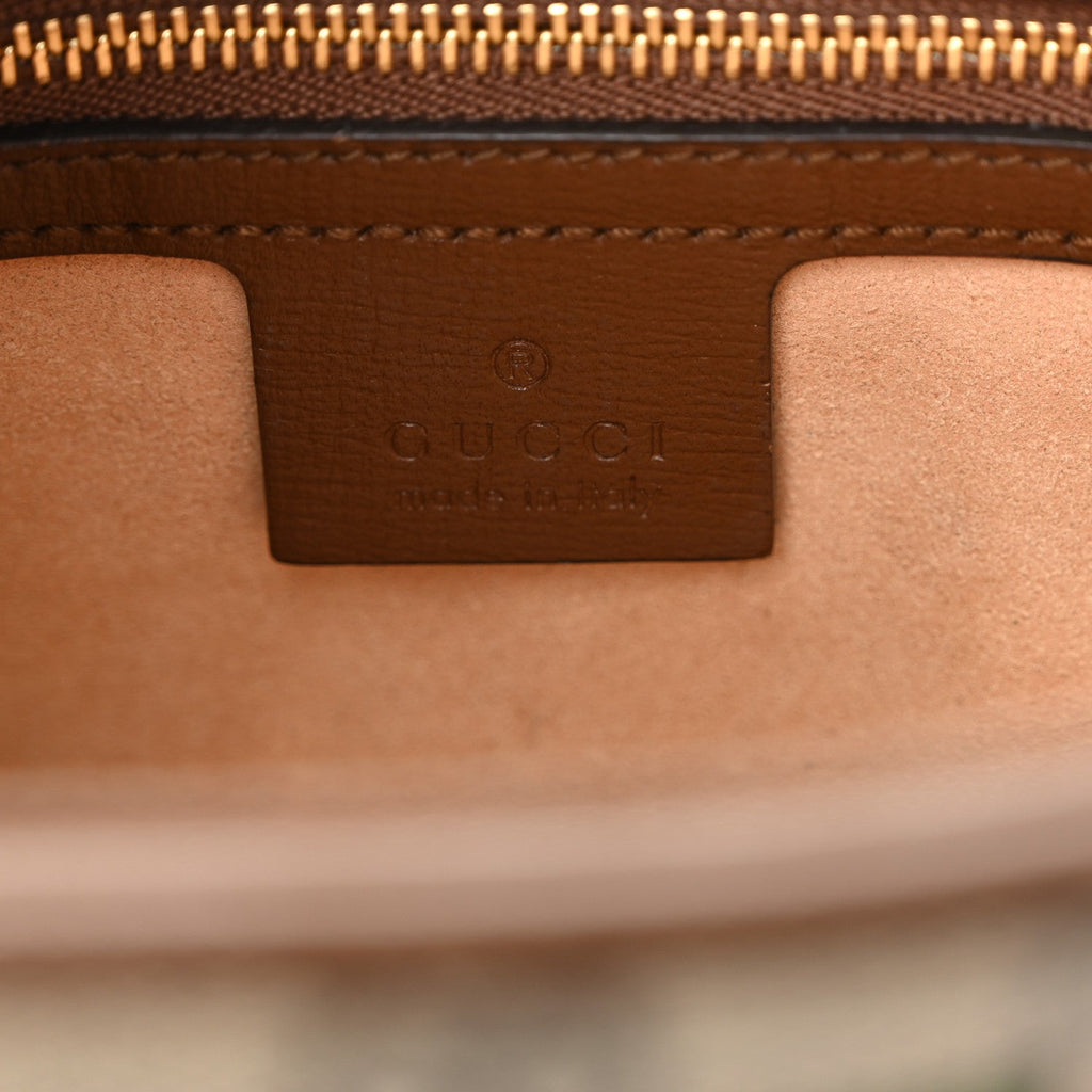 GG Supreme Monogram Azalea Calfskin Web Small Jackie 1961 Hobo Beige Ebony Brown Sugar £¨ Direct shipment via from wholesalehk.shop