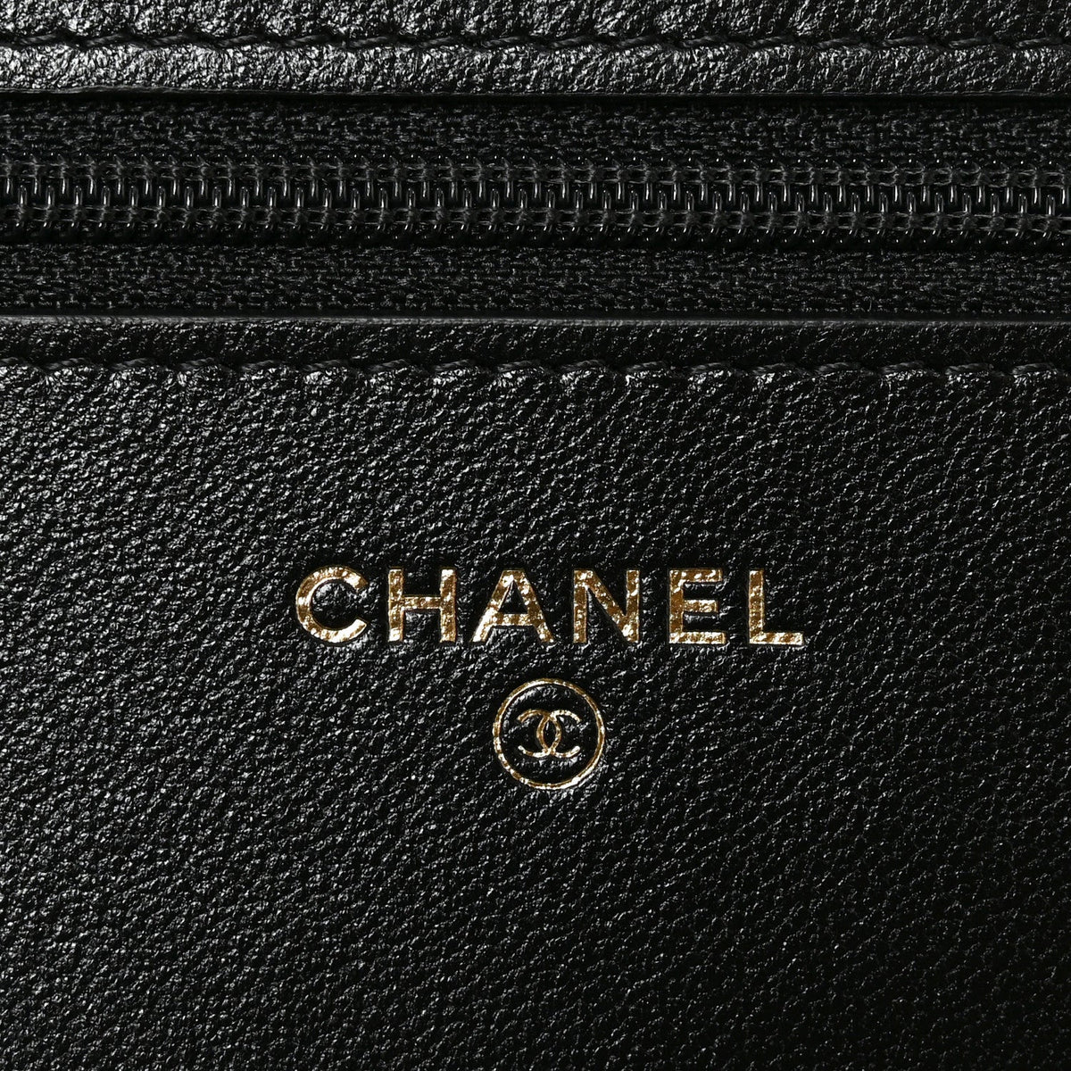 Lambskin Quilted Chanel 19 Wallet On Chain WOC Black wholesalehk.shop