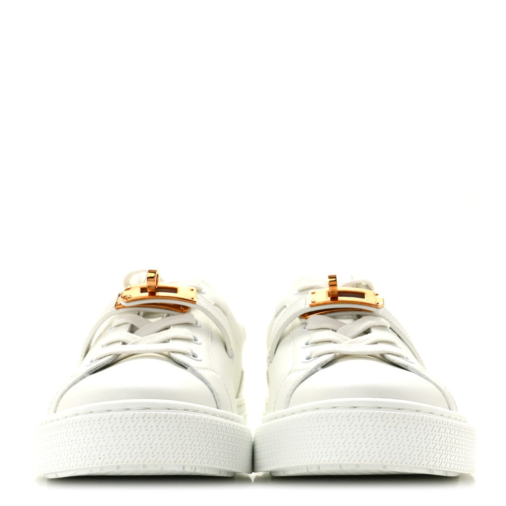 Calfskin Day Sneakers 37.5 White wholesalehk.shop