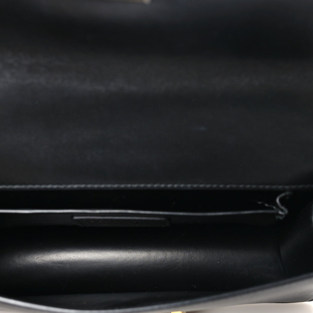 Calfskin 30 Montaigne East West Chain Flap Bag Black wholesalehk.shop