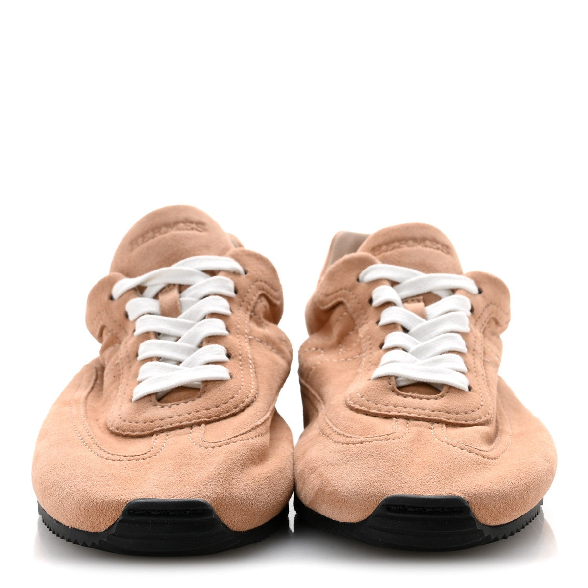 Suede Goatskin Master Sneakers 39 Beige Perlino wholesalehk.shop