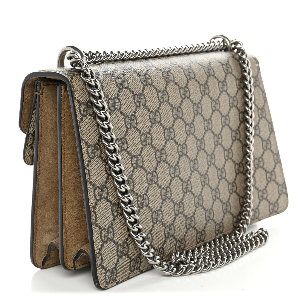 GG Supreme Monogram Small Dionysus Shoulder Bag Taupe wholesalehk.shop
