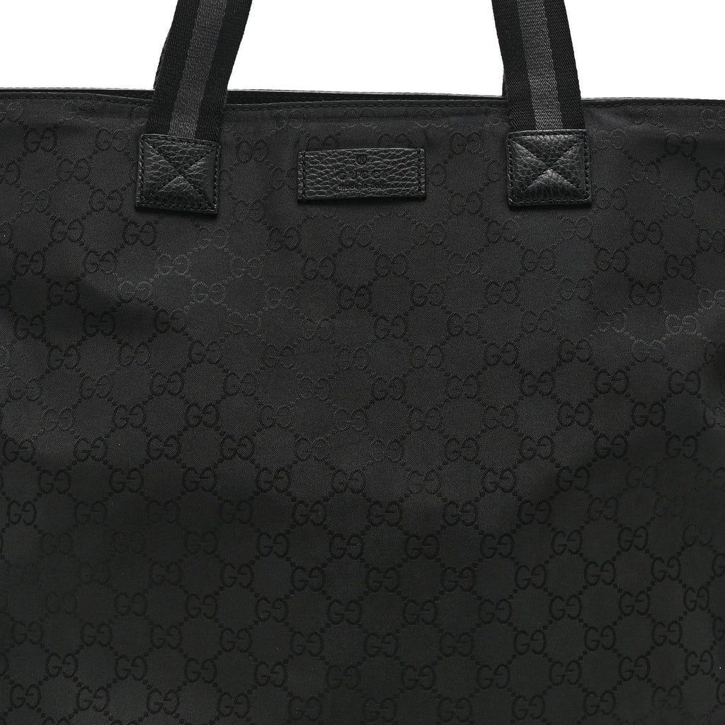 Nylon Monogram Vertical Tote Black wholesalehk.shop