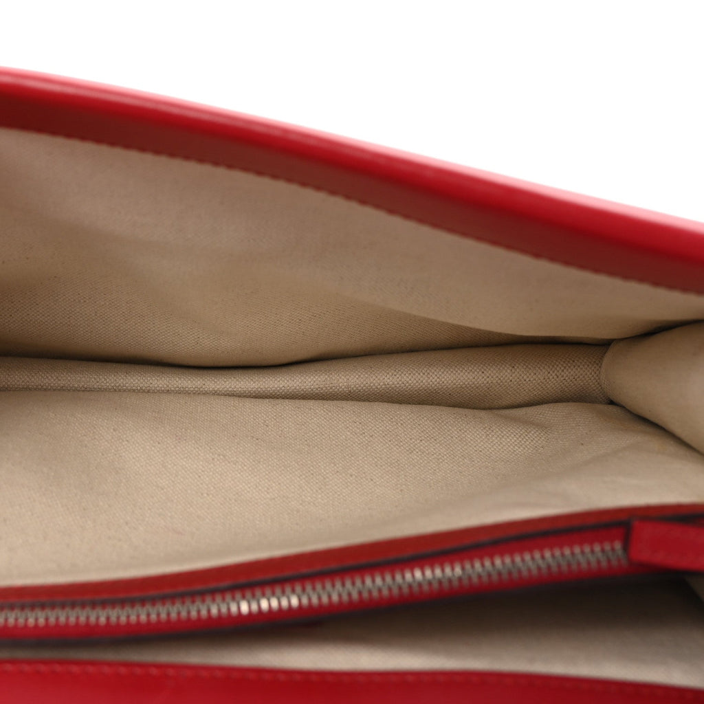 Calfskin Chinese New Year Medium Dionysus Shoulder Bag Hibiscus Red wholesalehk.shop