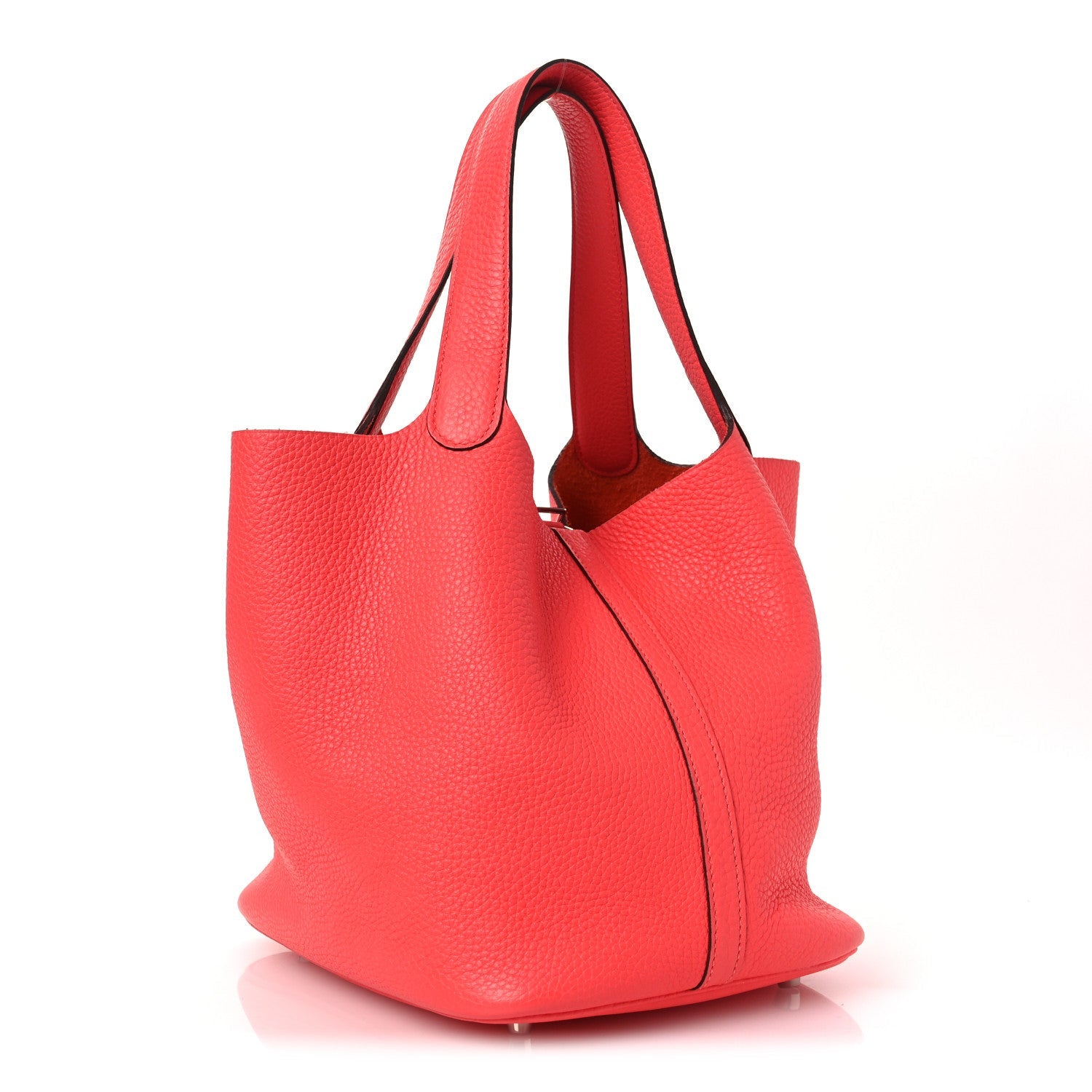 Taurillon Clemence Picotin Lock 22 MM Rose Jaipur £¨ Direct shipment via from wholesalehk.shop