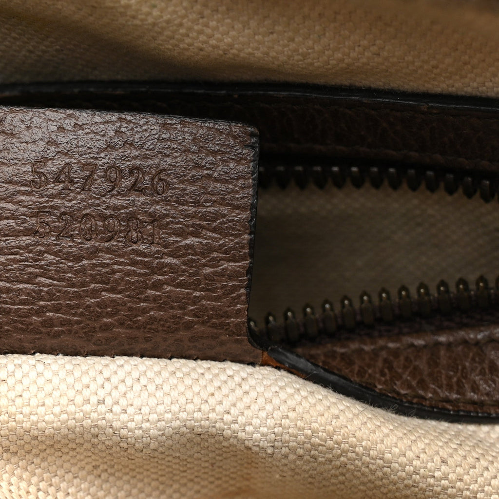 GG Supreme Monogram Web Small Ophidia Messenger Bag Brown wholesalehk.shop