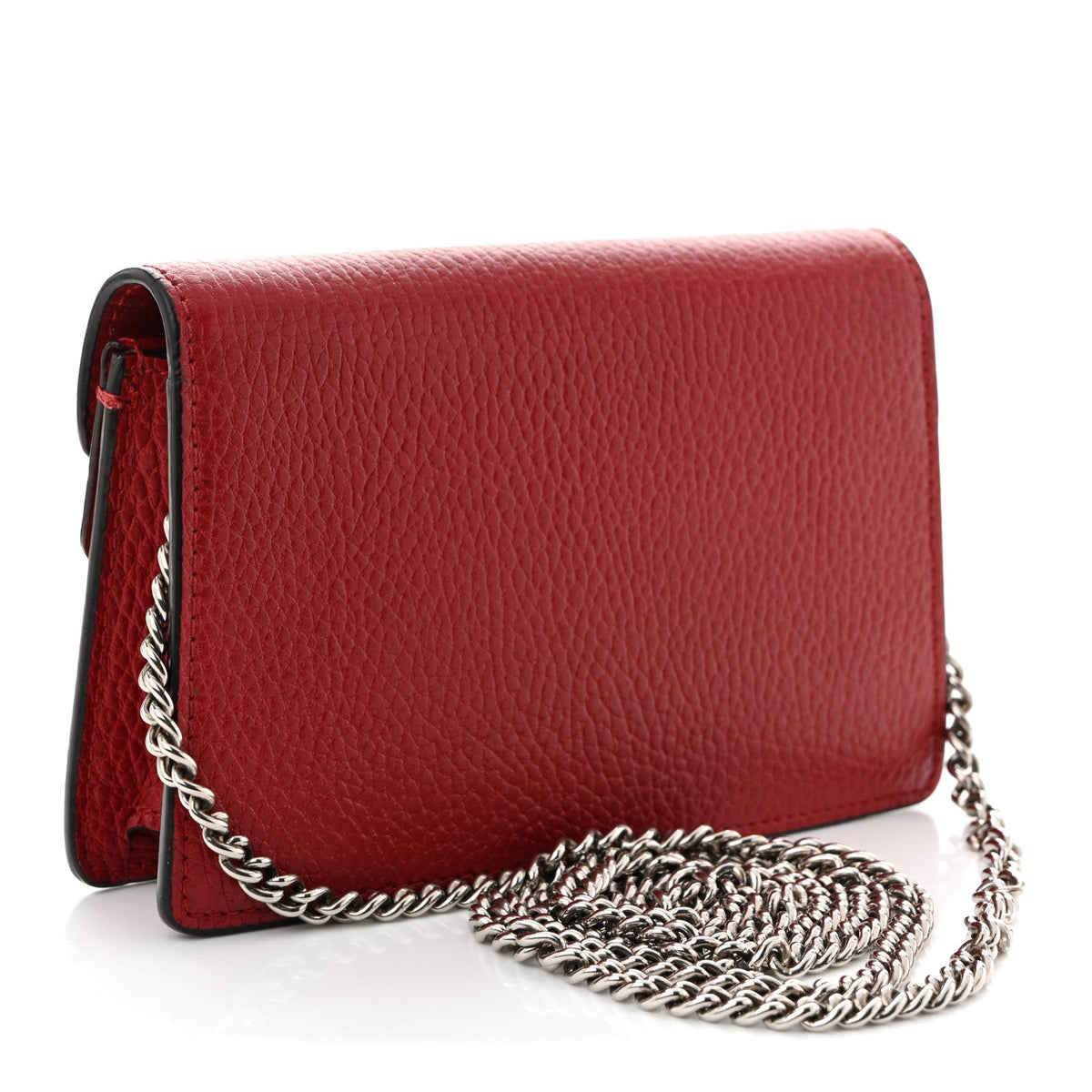 Dollar Calfskin Swarovski Crystal Small Dionysus Shoulder Bag Hibiscus Red wholesalehk.shop