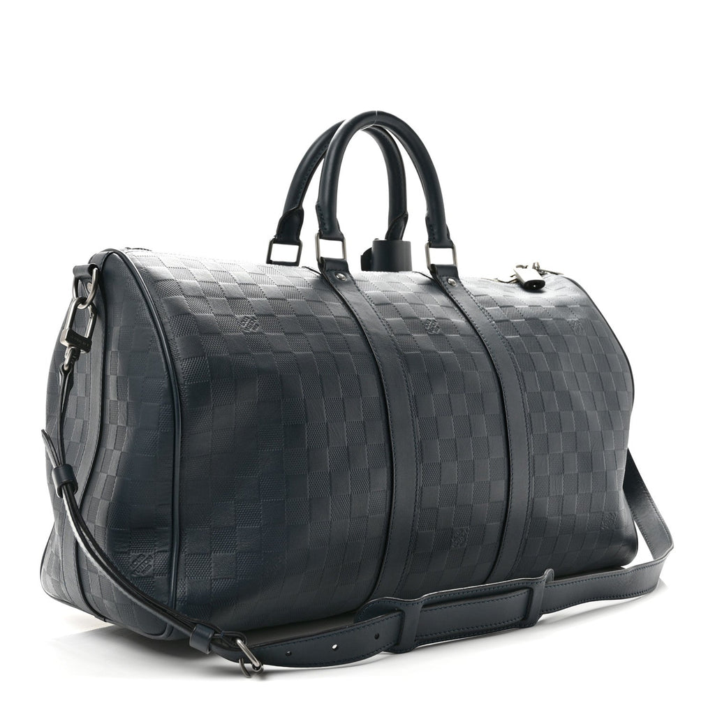 Damier Infini Keepall Bandouliere 45 Cosmos wholesalehk.shop