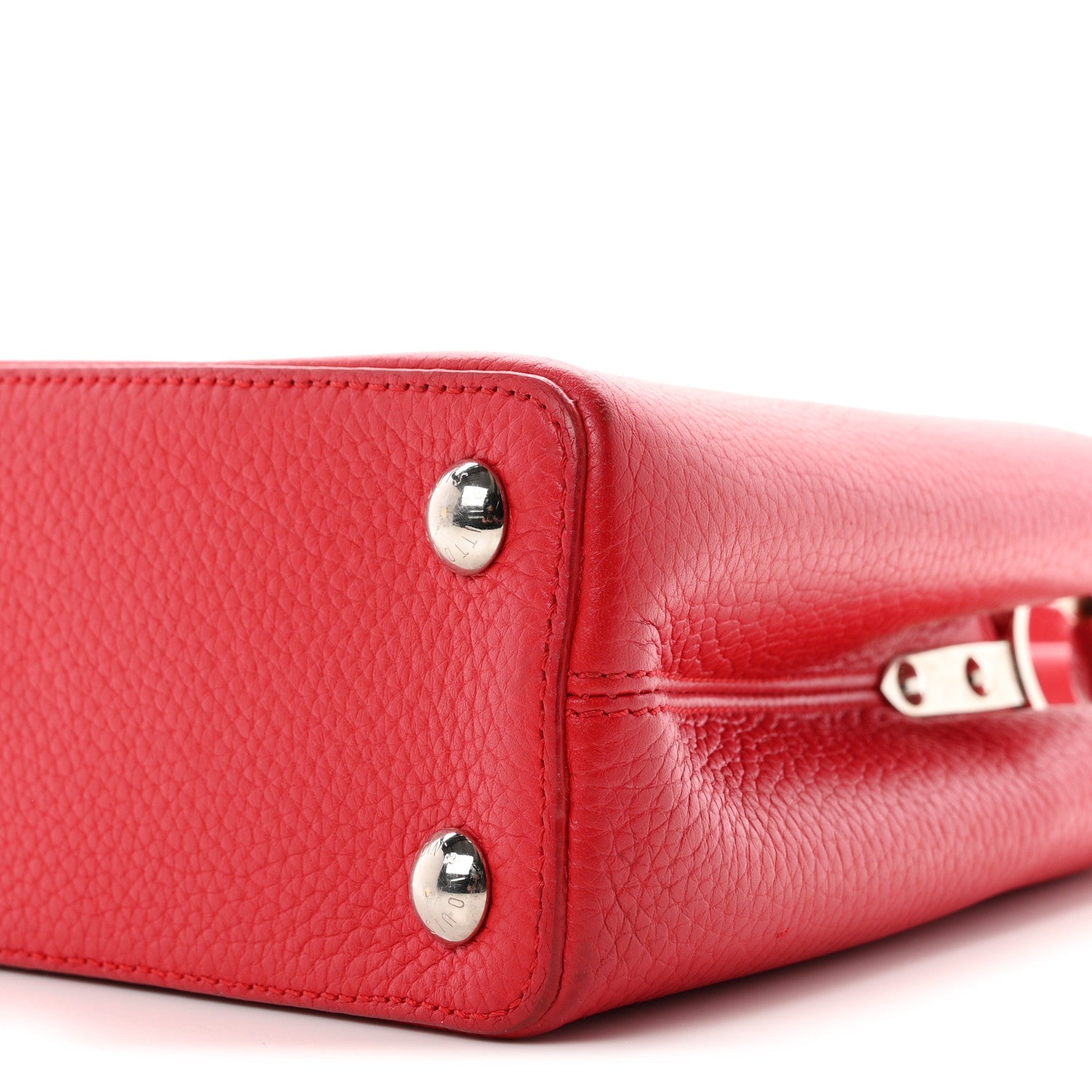 Taurillon Capucines BB Scarlet Red £¨ Direct shipment via from wholesalehk.shop