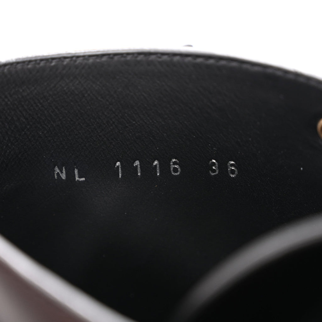 Calfskin Wonderland Ranger Boots 36 Black £¨ Direct shipment via from wholesalehk.shop