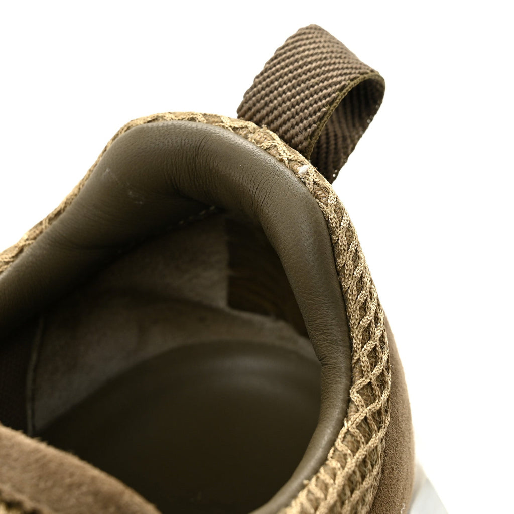 Air Mesh Suede Goatskin Bouncing Sneakers 37 Vert Toundra wholesalehk.shop