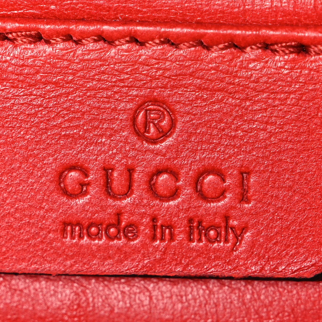 Patent Microguccissima Small Broadway Clutch Red £¨ Direct shipment via from wholesalehk.shop