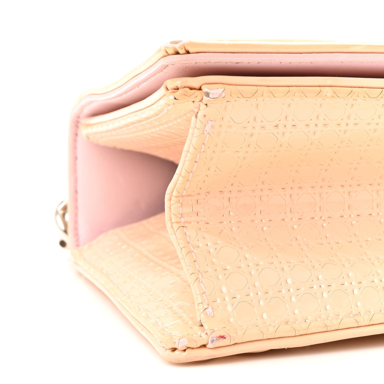 Patent Micro-Cannage Small Diorama Flap Bag Rose ¡§ Direct shipment via from wholesalehk.shop