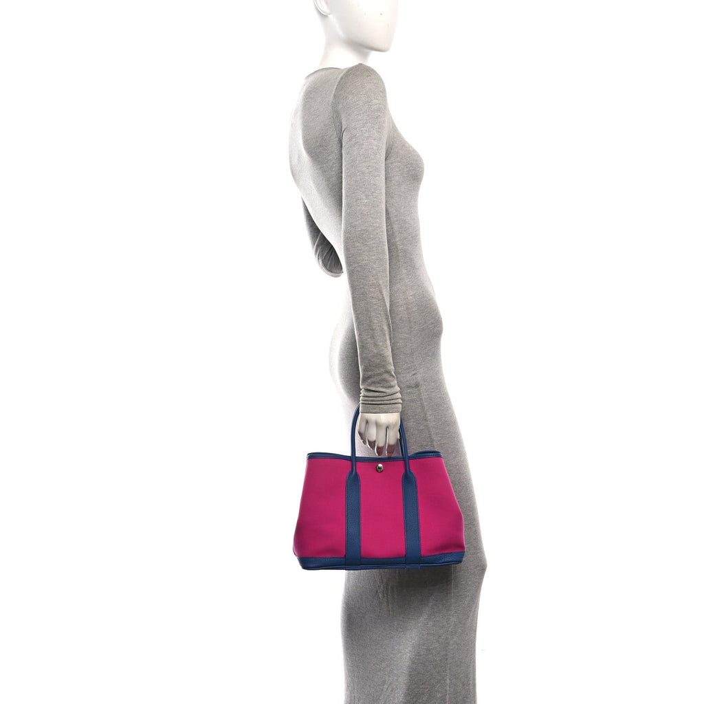 Toile Officier Negonda Garden Party Tote 30 TPM Magnolia Bleu Agate £¨ Direct shipment via from wholesalehk.shop