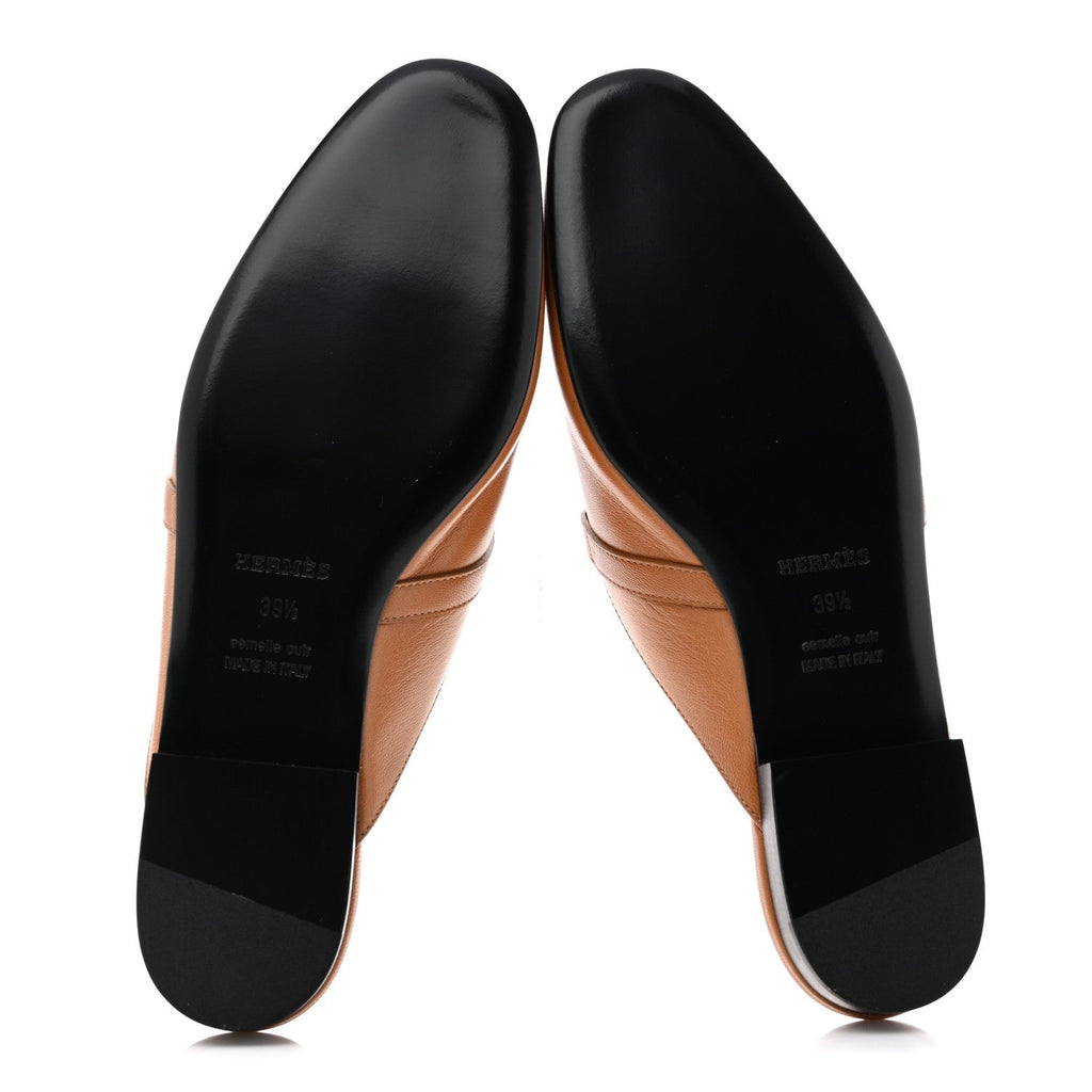 Goatskin Oz Mules 39.5 Naturel wholesalehk.shop