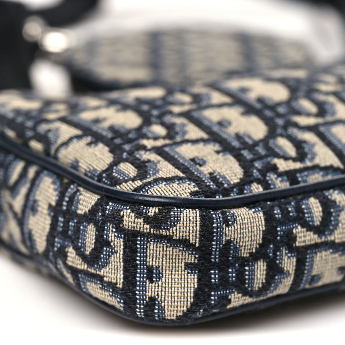 Oblique Calfskin Small Kids' Multifunctional Bag Beige Black wholesalehk.shop