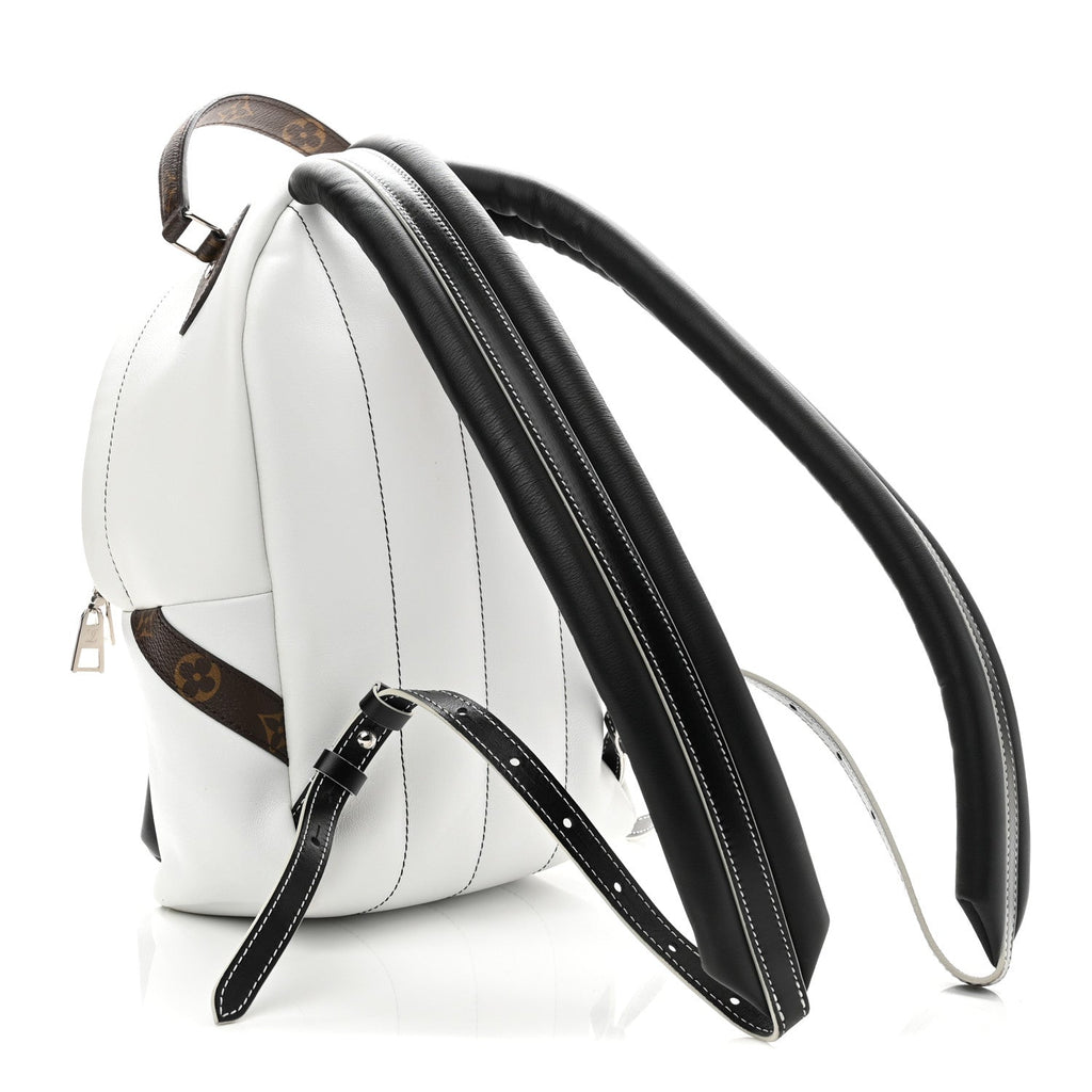 Calfskin Monogram LV Airline Palm Springs Backpack PM White £¨ Direct shipment via from wholesalehk.shop