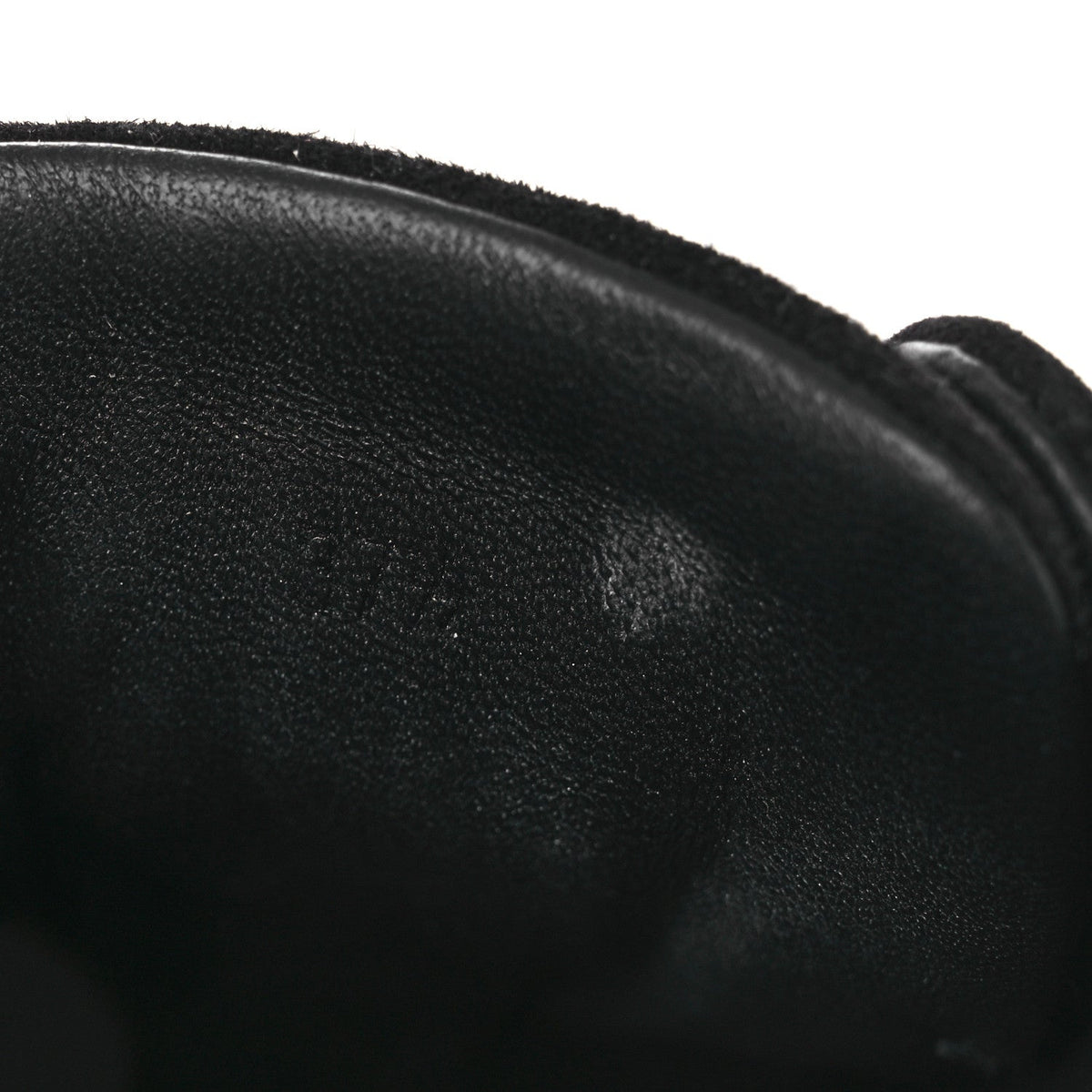 Air Mesh Suede Goatskin Bouncing Sneakers 37.5 Black Orange wholesalehk.shop