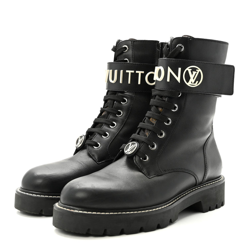 Calfskin Territory Flat Ranger Boots 38 Black £¨ Direct shipment via from wholesalehk.shop