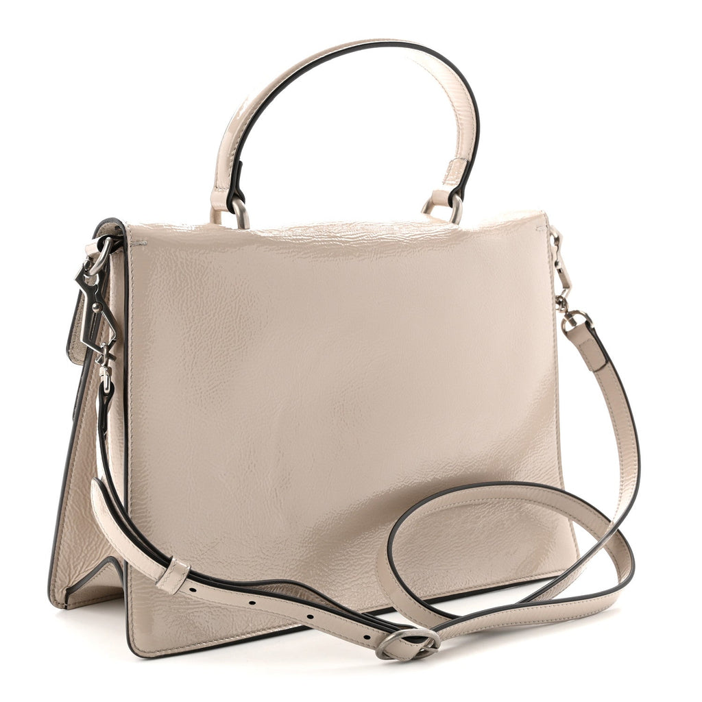 Crinkled Patent Medium Dionysus Top Handle Bag Sphinx wholesalehk.shop