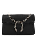 Calfskin Super Mini Dionysus Shoulder Bag Black wholesalehk.shop
