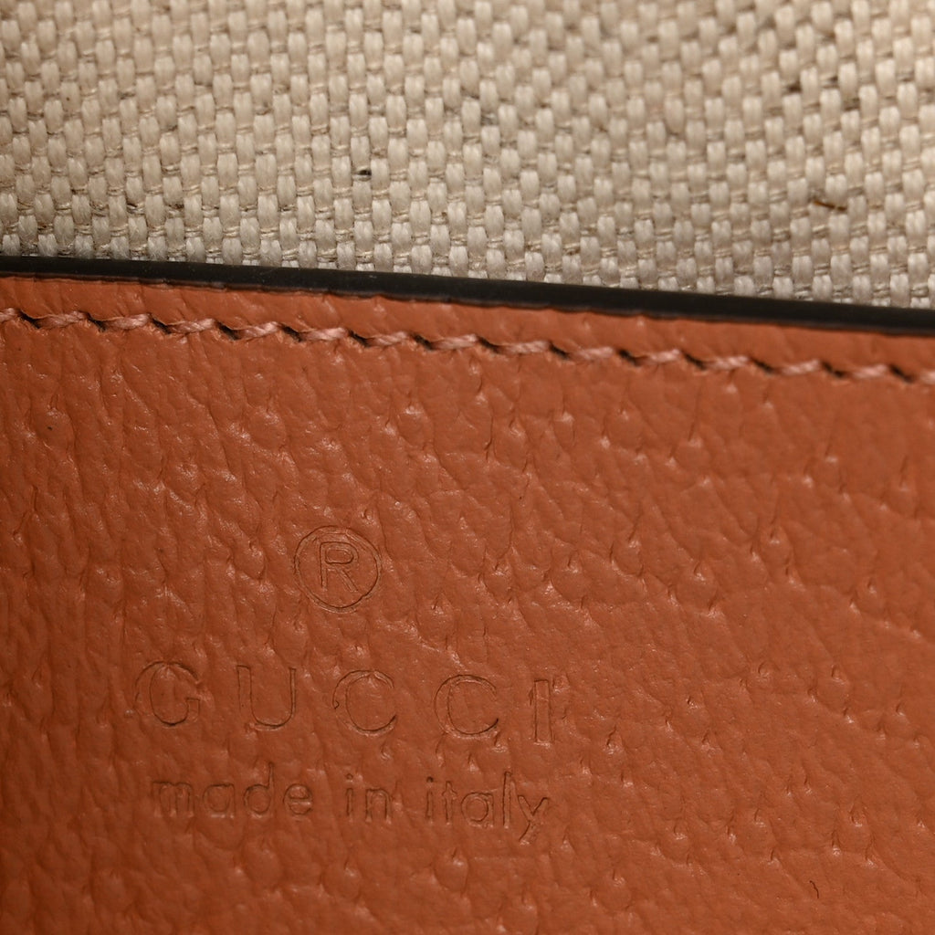 Monogram Textured Dollar Calfskin Mini Ophidia Shoulder Bag Cloche Rose Pink wholesalehk.shop