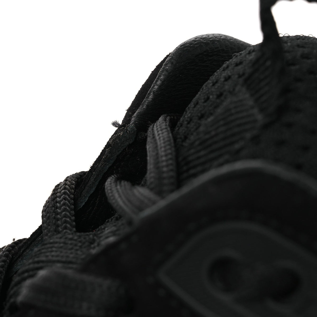 Technical Knit Suede Heros Sneakers 40 Black wholesalehk.shop