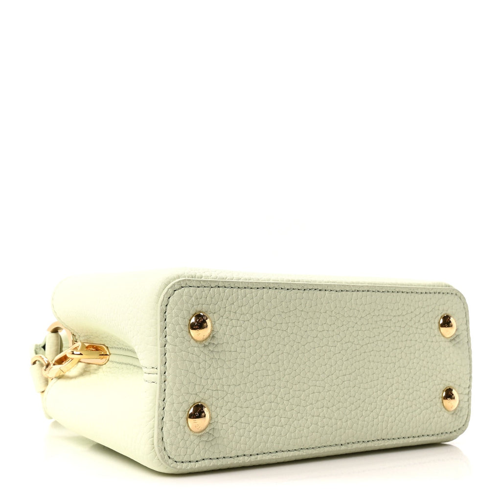 LV X TM Taurillon Mini Capucines Green £¨ Direct shipment via from wholesalehk.shop