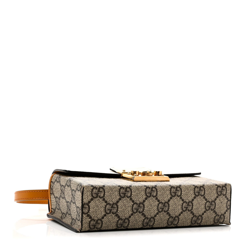 GG Supreme Monogram New Sakai Calfskin Mini Padlock Top Handle Shoulder Bag Beige Ebony Mystic White Sun Oil £¨ Direct shipment via from wholesalehk.shop