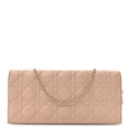 Lambskin Cannage Lady Dior Convertible Clutch Pink wholesalehk.shop