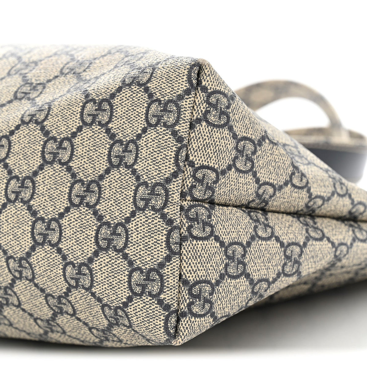 GG Plus Monogram Medium Signature Web Loop Tote Navy wholesalehk.shop