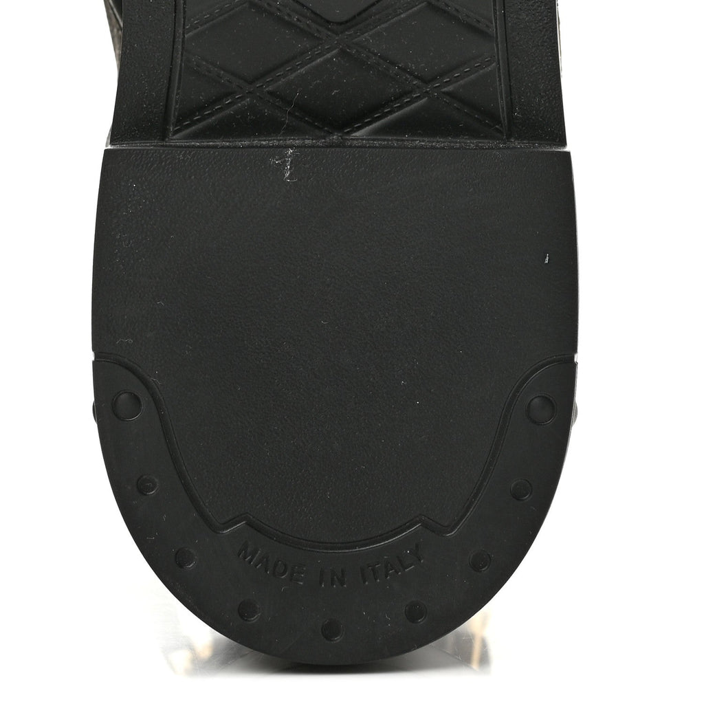 Calfskin Monogram Citizen Flat Ranger Boots 37.5 Cacao Brown Black £¨ Direct shipment via from wholesalehk.shop