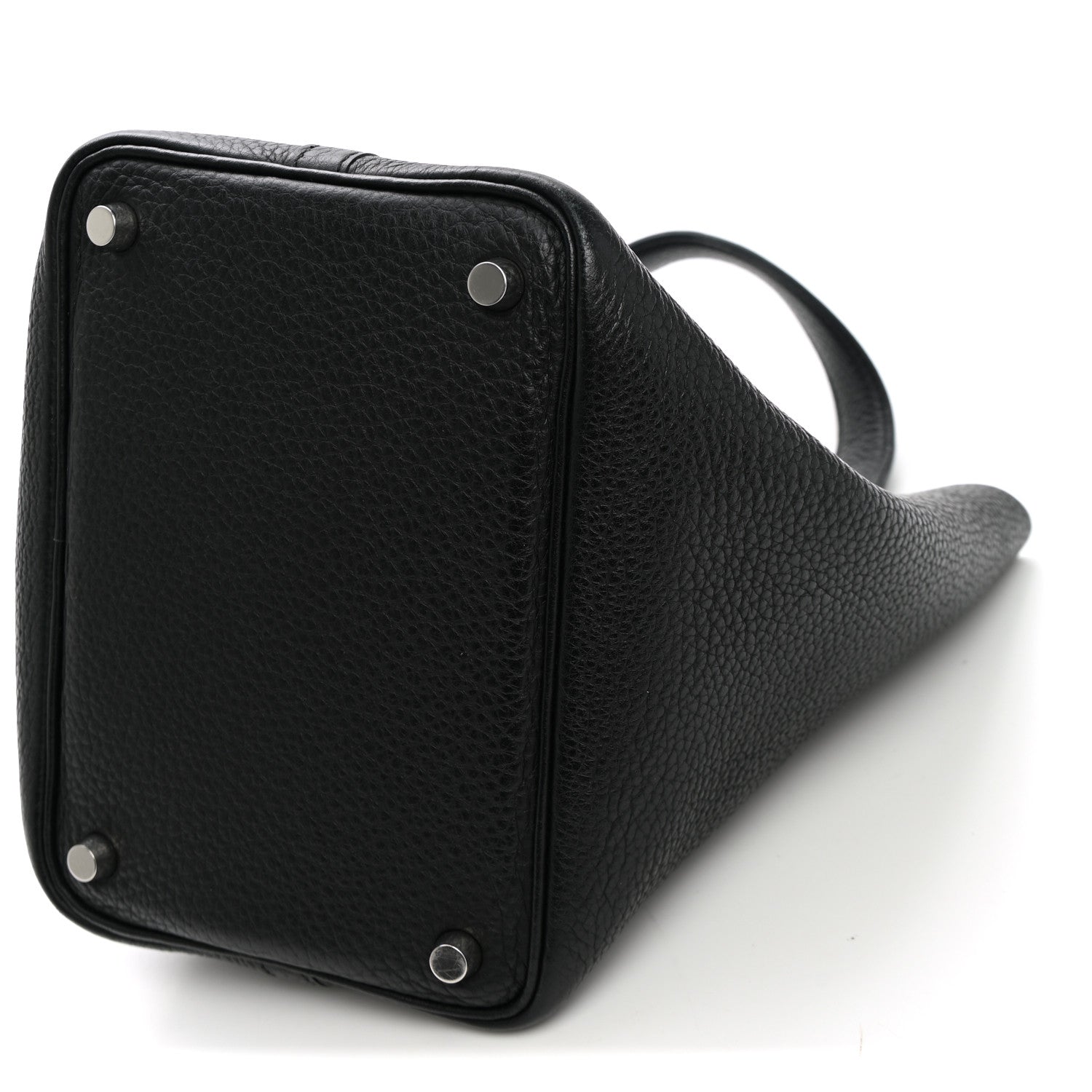 Taurillon Clemence Picotin Lock 18 PM Black £¨ Direct shipment via from wholesalehk.shop