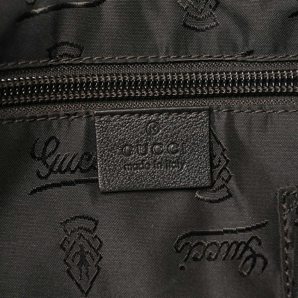 Guccissima Medium Flat Messenger Bag Black £¨ Direct shipment via from wholesalehk.shop