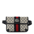GG Supreme Monogram Web Small Ophidia Belt Bag 90 36 Beige Navy wholesalehk.shop