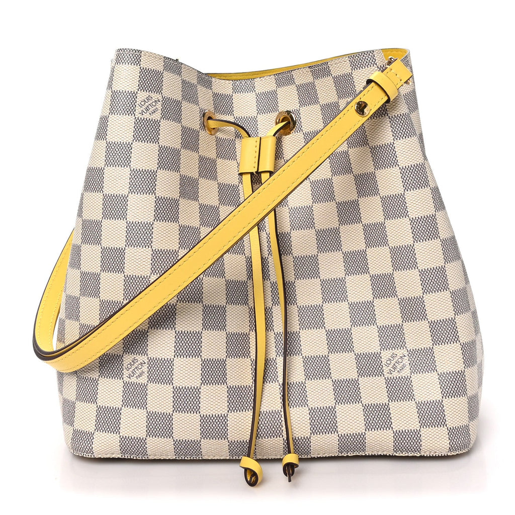 Damier Azur Neonoe MM Pineapple £¨ Direct shipment via from wholesalehk.shop
