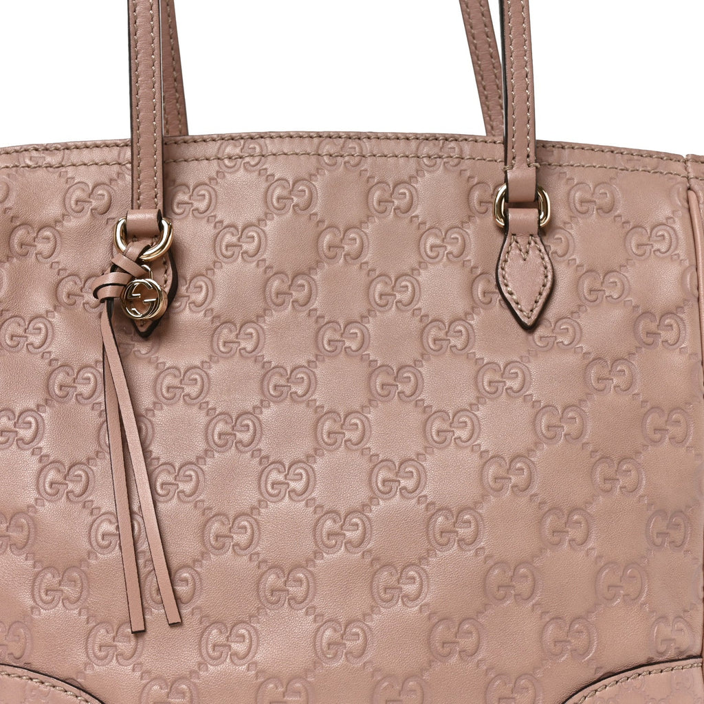 Guccissima Small Bree Zippered Tote Soft Pink £¨ Direct shipment via from wholesalehk.shop