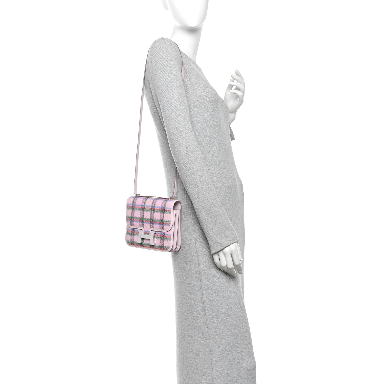Swift Tartan Printed Constance 18 Mauve Pale £¨ Direct shipment via from wholesalehk.shop