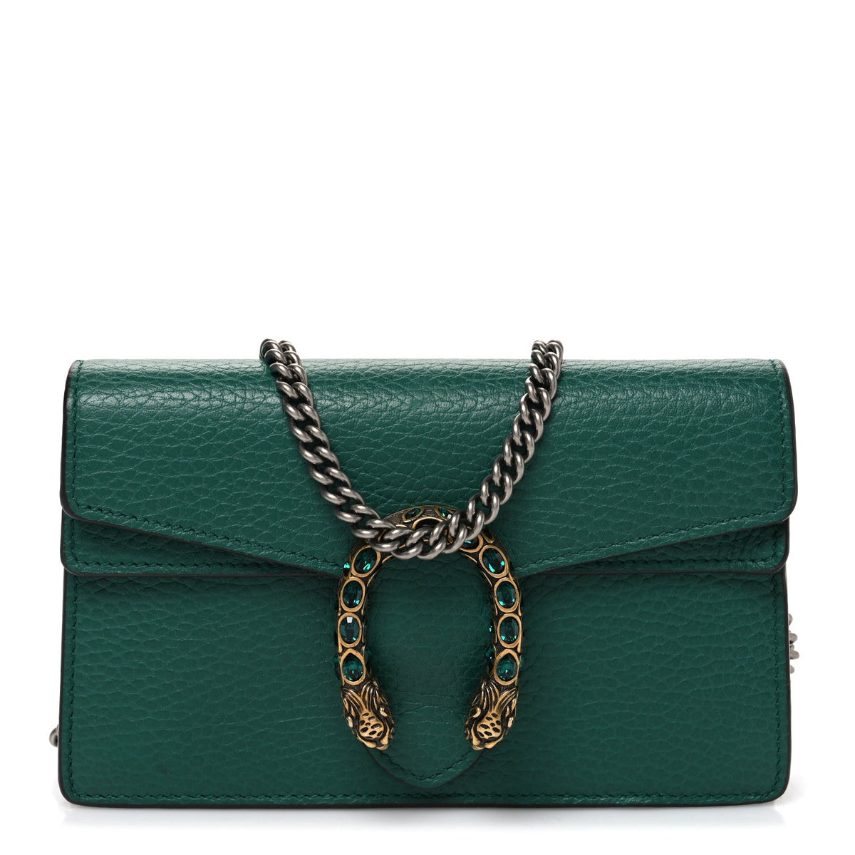 Calfskin Super Mini Dionysus Shoulder Bag Emerald wholesalehk.shop